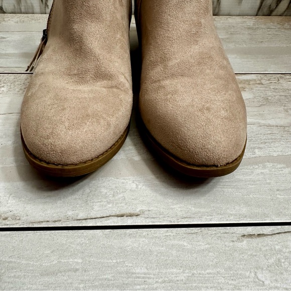 Arizona Coachella Women’s Sz 10 Brown Faux Suede Ankle Bootie Western Fallcore - Picture 14 of 14